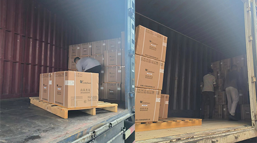 拼速度、高效率地完成國內(nèi)某知名品牌迷你洗衣機(jī)發(fā)貨