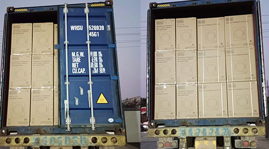 不分晝夜！完成客戶滾筒衣服烘干機(jī)發(fā)貨是職責(zé)所在