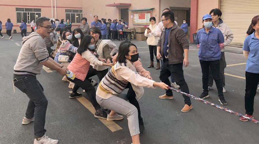 凝心聚力 辭舊迎新！金環(huán)電器開展跨年文娛活動