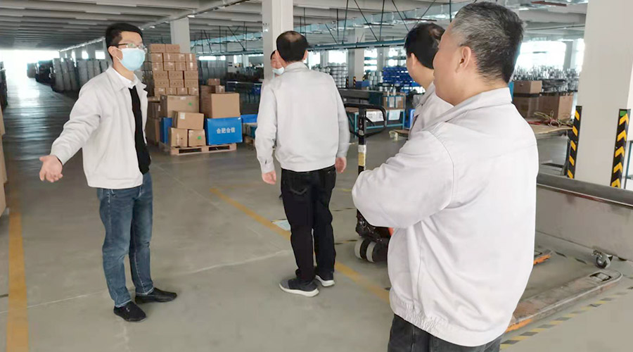 查隱患 防事故！金環(huán)電器領(lǐng)導(dǎo)開展節(jié)前安全檢查